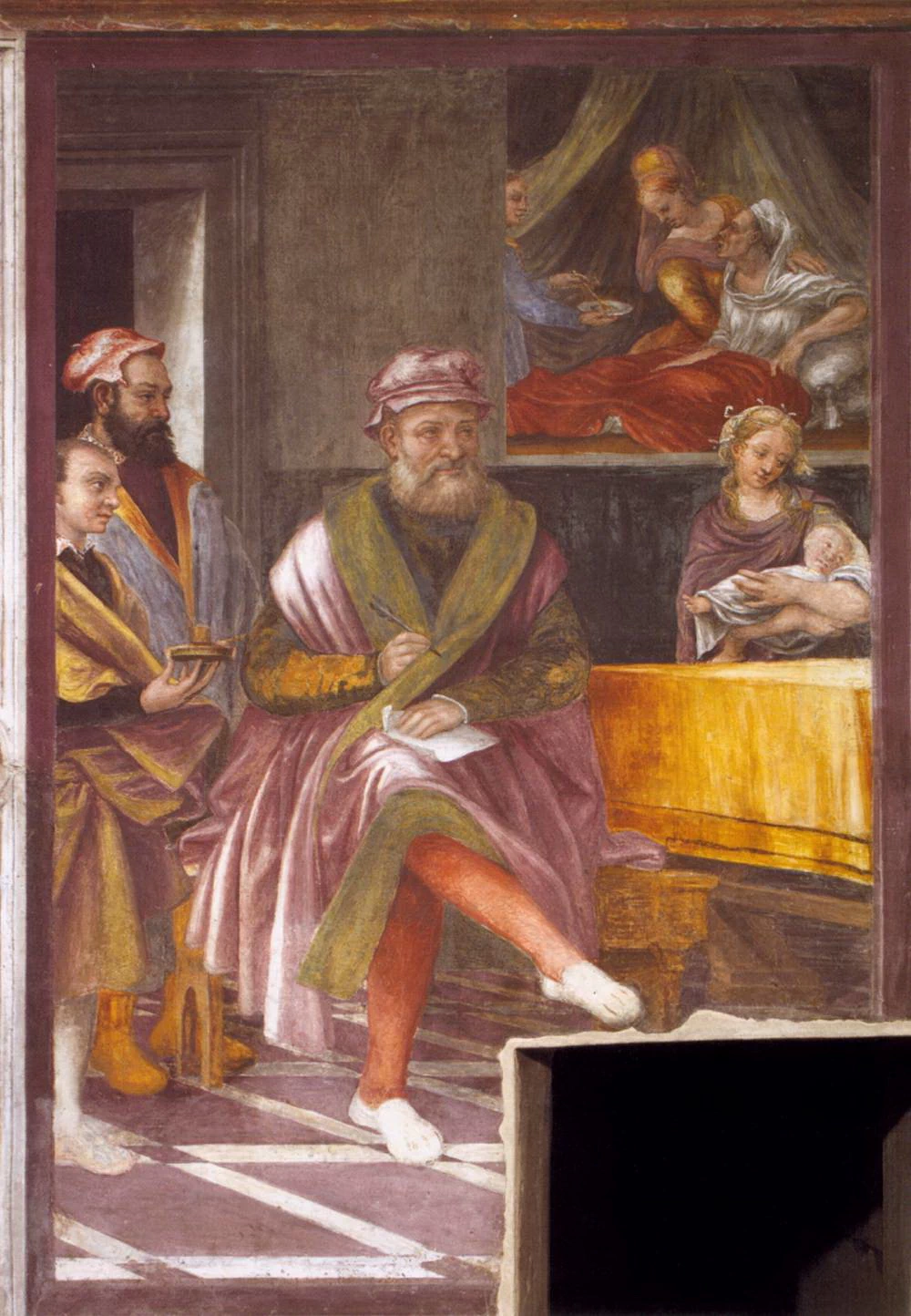 Scene della vita di San Giovanni Battista - San Maurizio al Monastero Maggiore, Milano